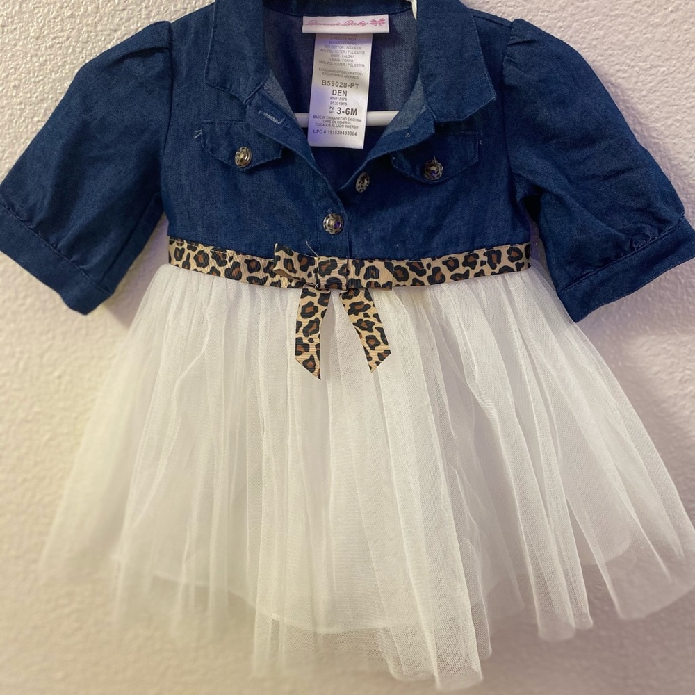 3-6 M baby girl dress